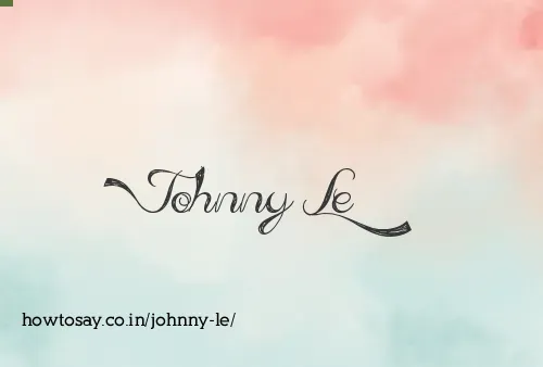 Johnny Le