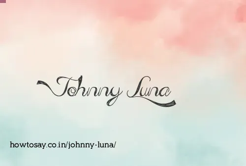 Johnny Luna