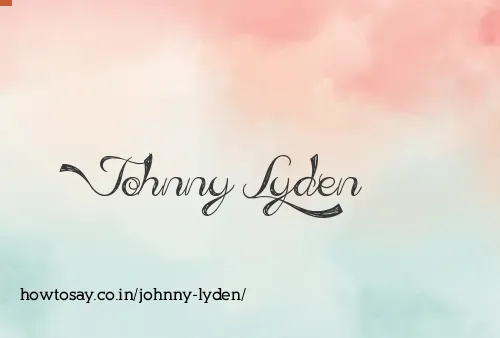 Johnny Lyden