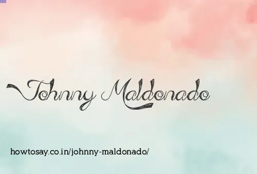Johnny Maldonado