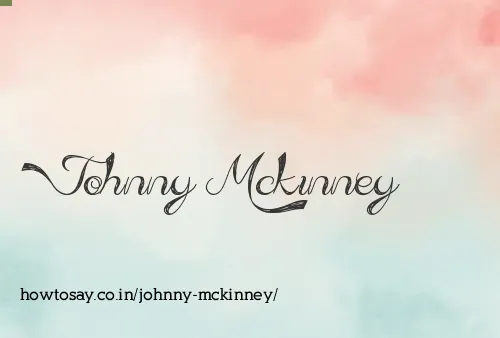 Johnny Mckinney