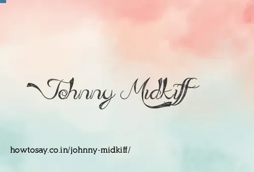 Johnny Midkiff