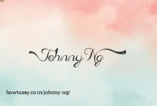 Johnny Ng