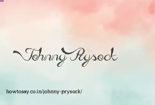 Johnny Prysock