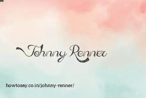 Johnny Renner
