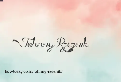 Johnny Rzeznik