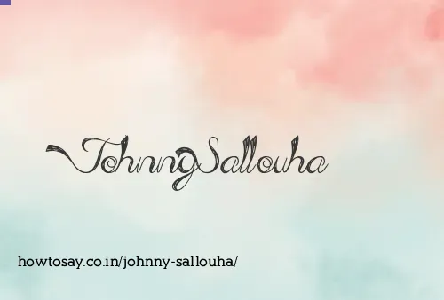 Johnny Sallouha