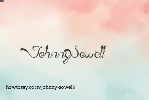 Johnny Sowell