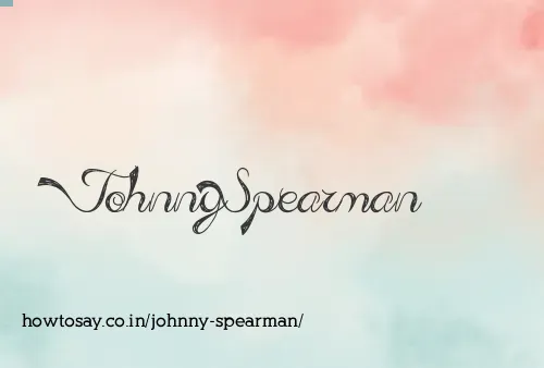 Johnny Spearman