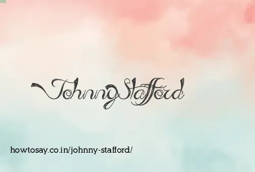 Johnny Stafford