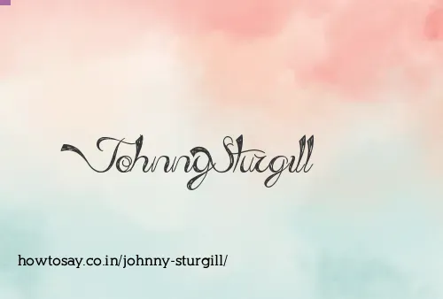 Johnny Sturgill