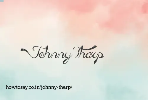 Johnny Tharp