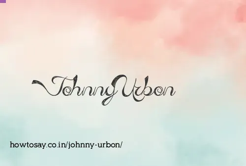 Johnny Urbon