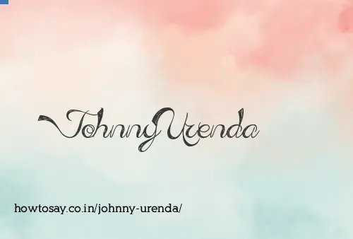 Johnny Urenda