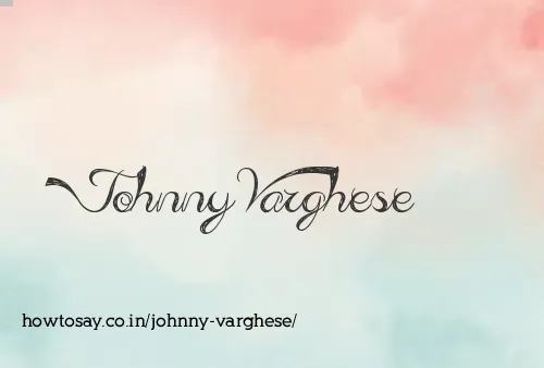 Johnny Varghese