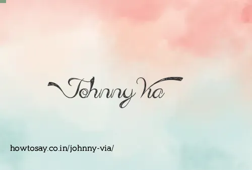 Johnny Via