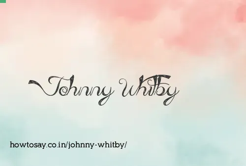 Johnny Whitby