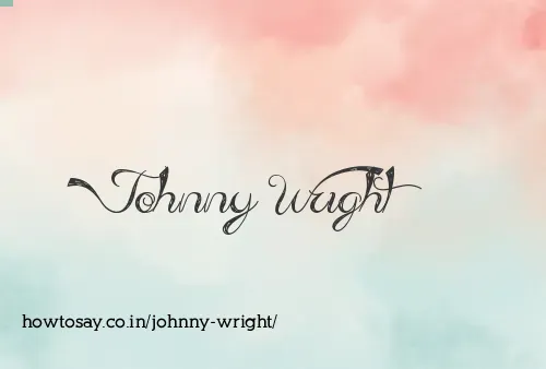 Johnny Wright