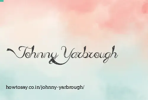 Johnny Yarbrough