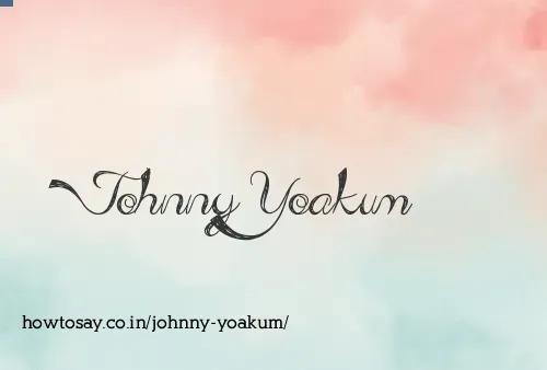 Johnny Yoakum