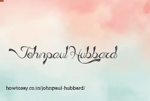 Johnpaul Hubbard
