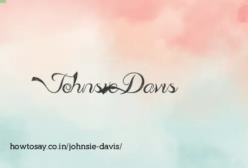Johnsie Davis