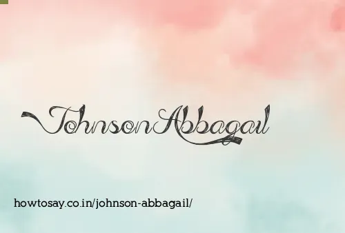 Johnson Abbagail