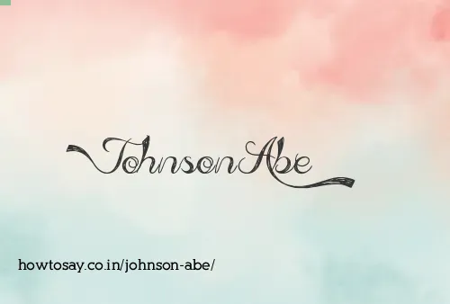 Johnson Abe