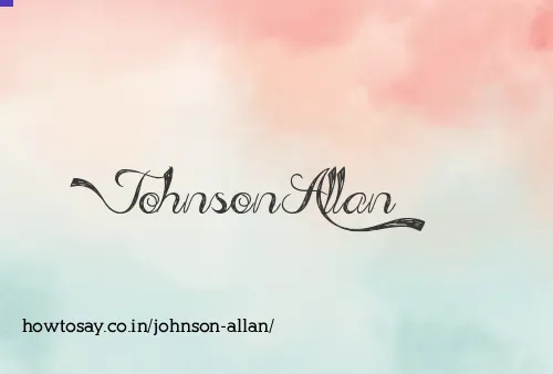 Johnson Allan
