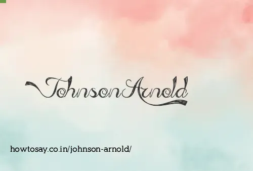 Johnson Arnold