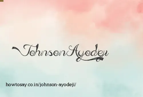 Johnson Ayodeji