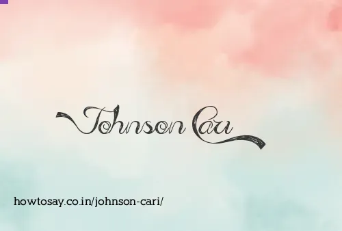 Johnson Cari