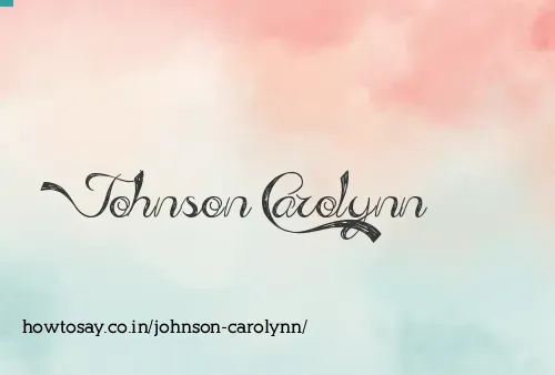 Johnson Carolynn