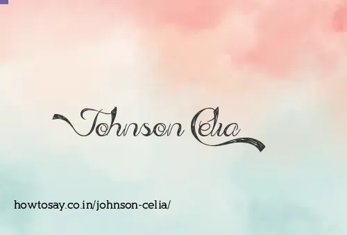 Johnson Celia