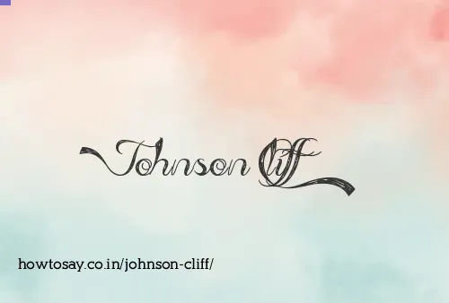 Johnson Cliff