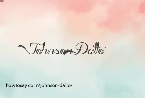 Johnson Dalto