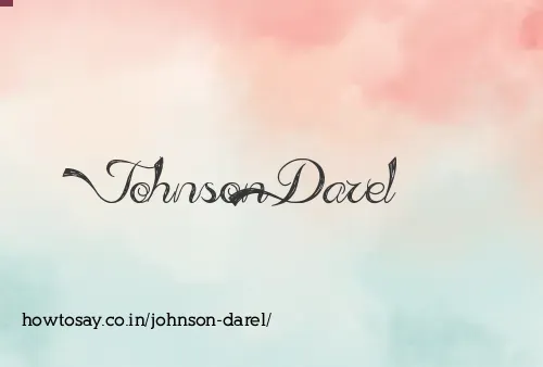 Johnson Darel
