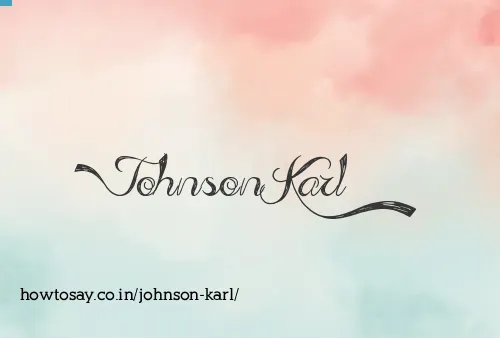 Johnson Karl
