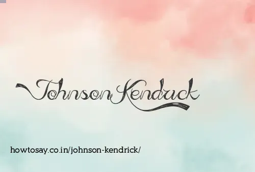 Johnson Kendrick