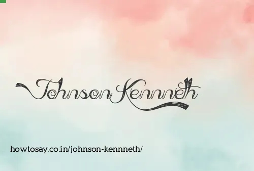 Johnson Kennneth