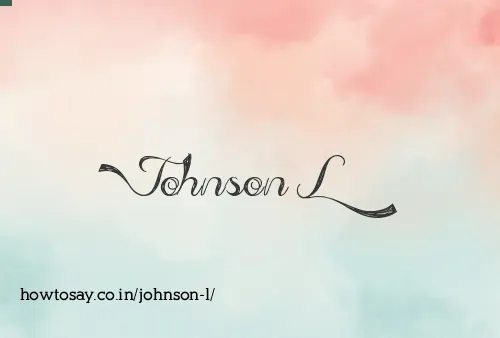 Johnson L