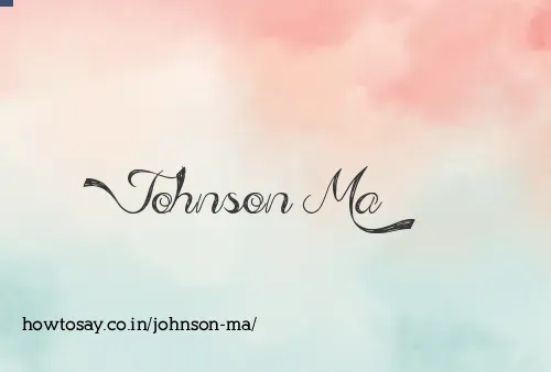 Johnson Ma