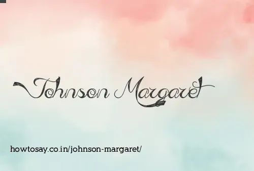 Johnson Margaret