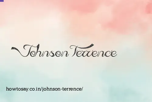 Johnson Terrence