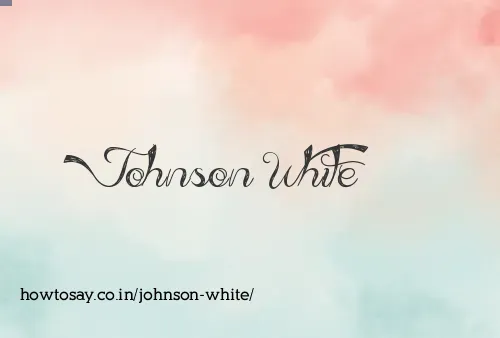 Johnson White