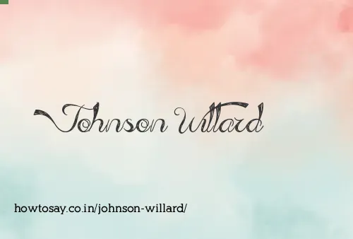 Johnson Willard
