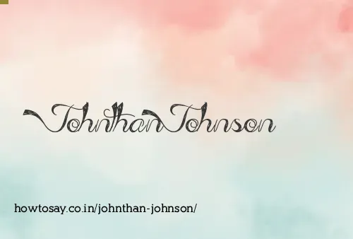 Johnthan Johnson
