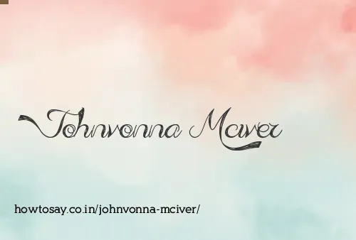 Johnvonna Mciver