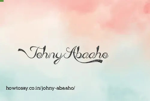 Johny Abaaho