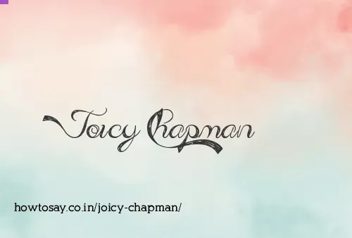Joicy Chapman